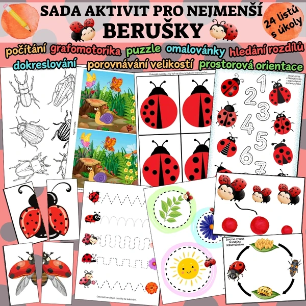 Sada aktivit pro nejmenší - BERUŠKY