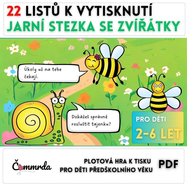 Jarní stezka se zvířátky
