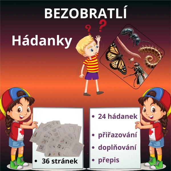 Bezobratlí - Hádanky