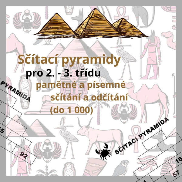 Sčítací pyramidy pro 3. třídu