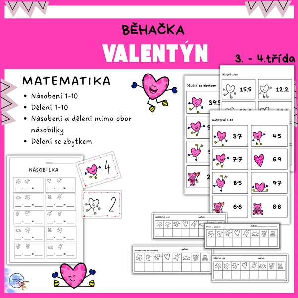 MATEMATICKÁ BĚHAČKA - SVATÝ VALENTÝN