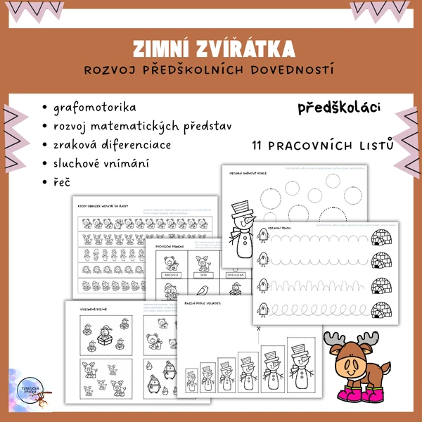 Předškolní příprava - zima