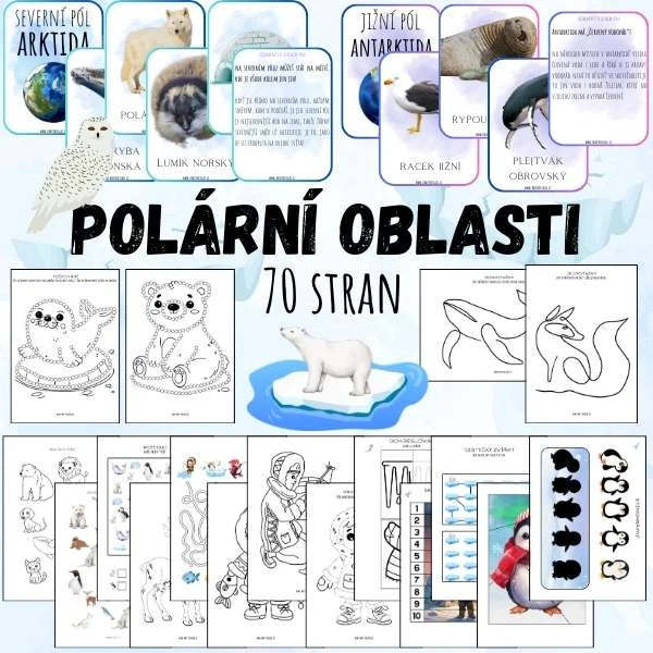 Polární oblasti - polární zvířata 