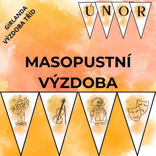 Masopustní výzdoba