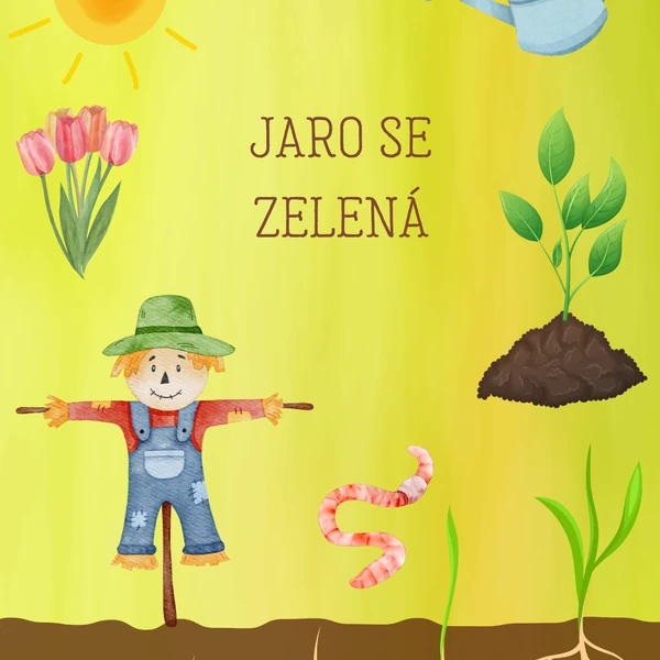 Jaro se zelená