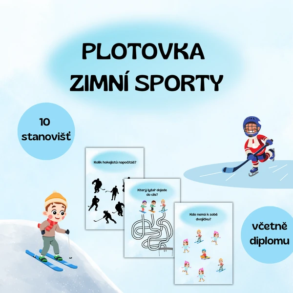 Plotovka - zimní sporty