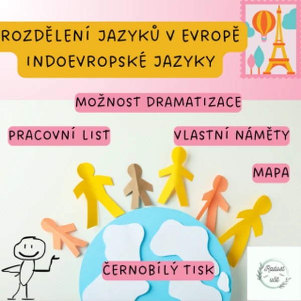 Rozdělení jazyků v Evropě. Indoevropské jazyky.