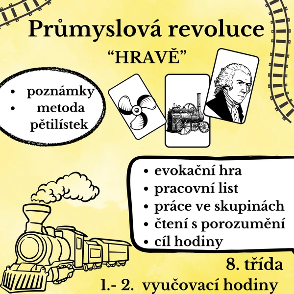 Průmyslová revoluce "HRAVĚ"
