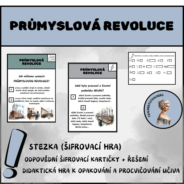PRŮMYSLOVÁ REVOLUCE: STEZKA