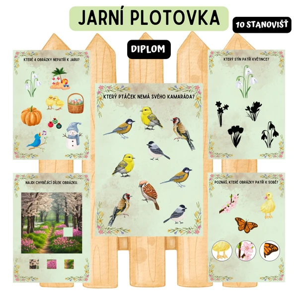 Jarní plotovka