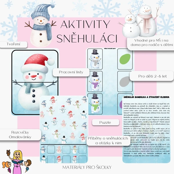 Aktivity - Sněhuláci