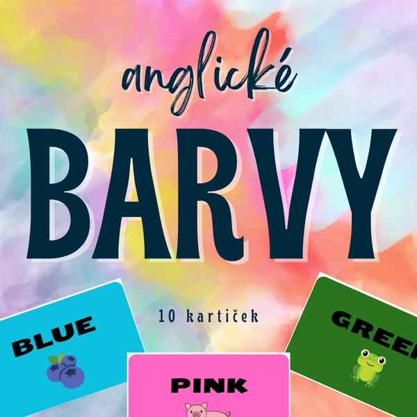 Anglické barvy