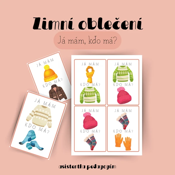 Zimní oblečení - Já mám, kdo má? 