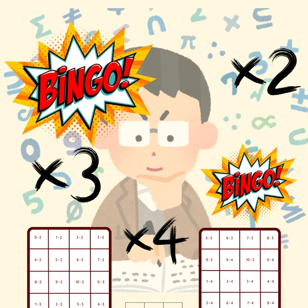 Bingo násobilka 2,3,4