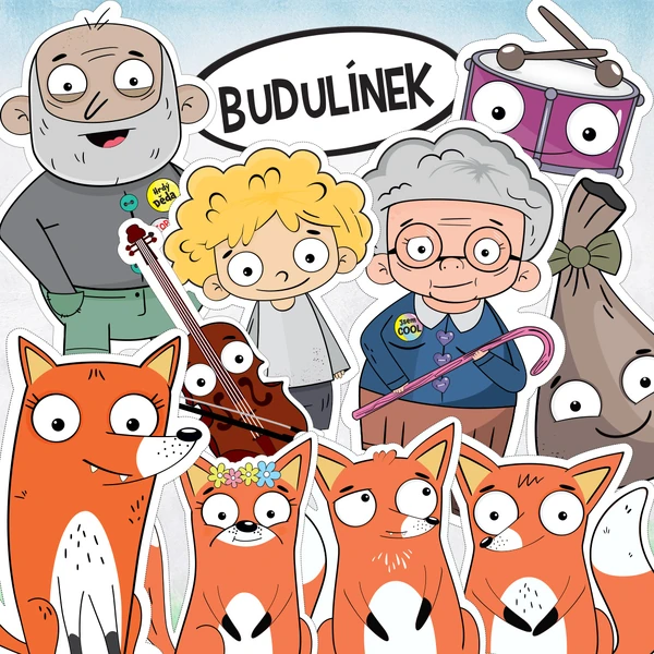 Loutky, omalovánky – Budulínek