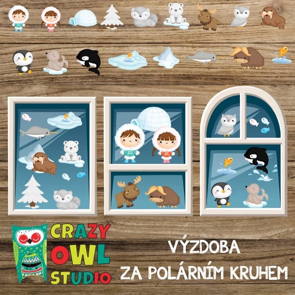 VÝZDOBA ZA POLÁRNÍM KRUHEM