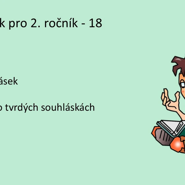 Český jazyk pro 2. ročník - 18