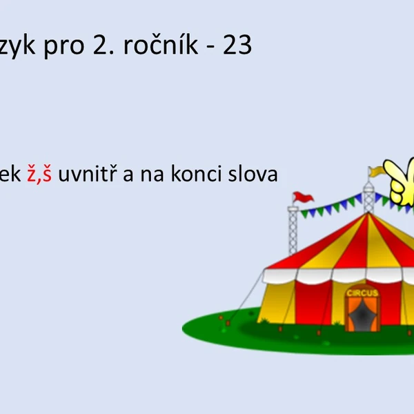 Český jazyk pro 2. ročník - 23