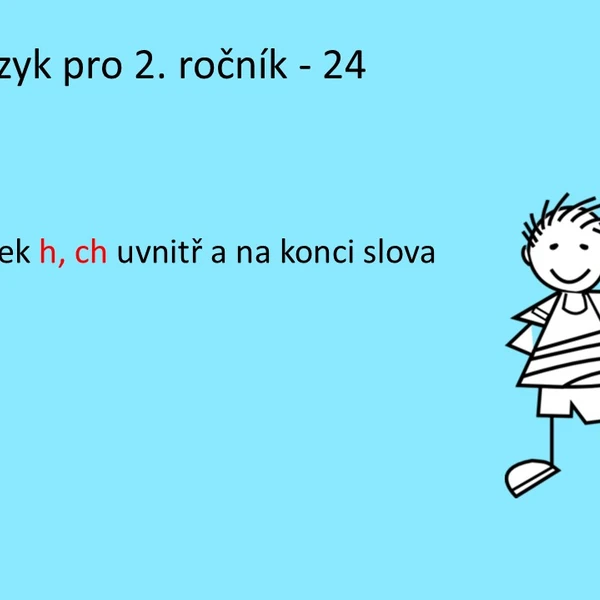 Český jazyk pro 2. ročník - 24