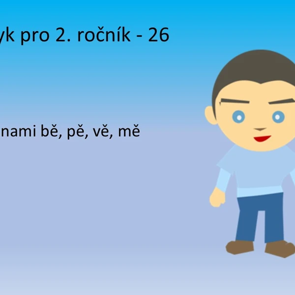 Český jazyk pro 2. ročník - 26
