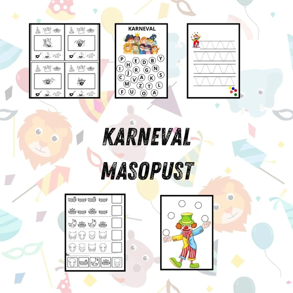 Karneval (masopust) pro MŠ
