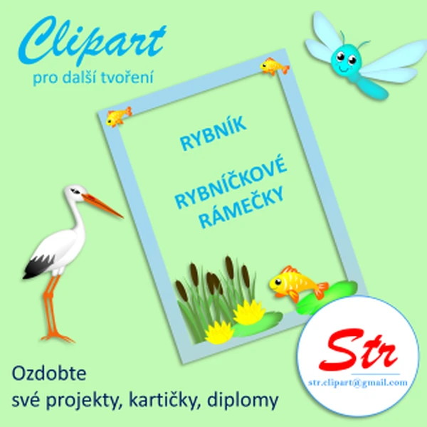 Cliparts rybník