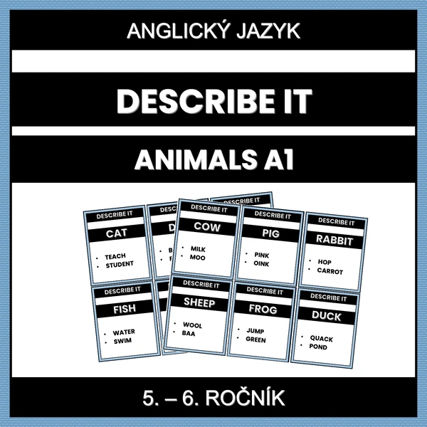 Describe It - Animals (A1)