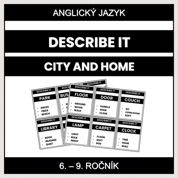 Describe It - City and Home