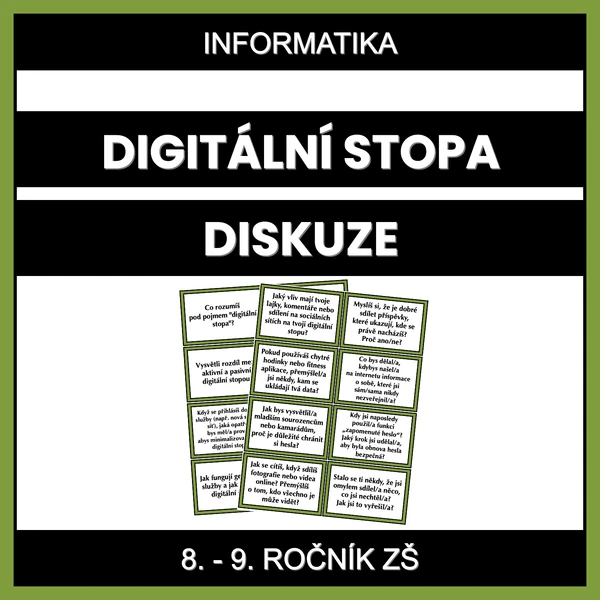 Digitální stopa - diskuze