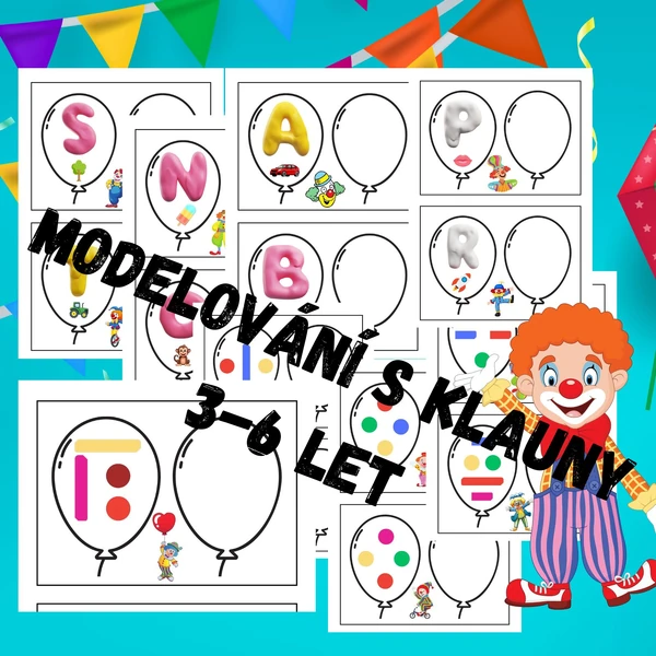 Modelování s klauny pro MŠ