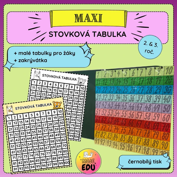 MAXI stovková tabulka
