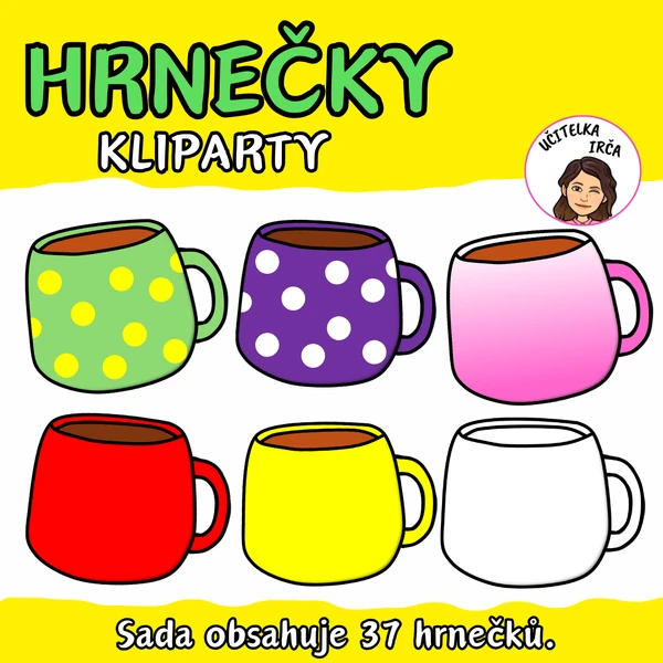 Hrnečky - kliparty