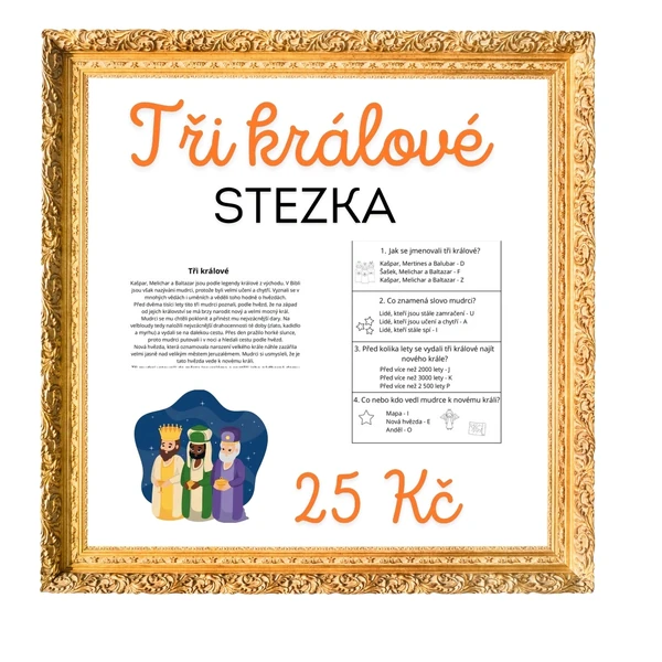 Stezka - tři králové 