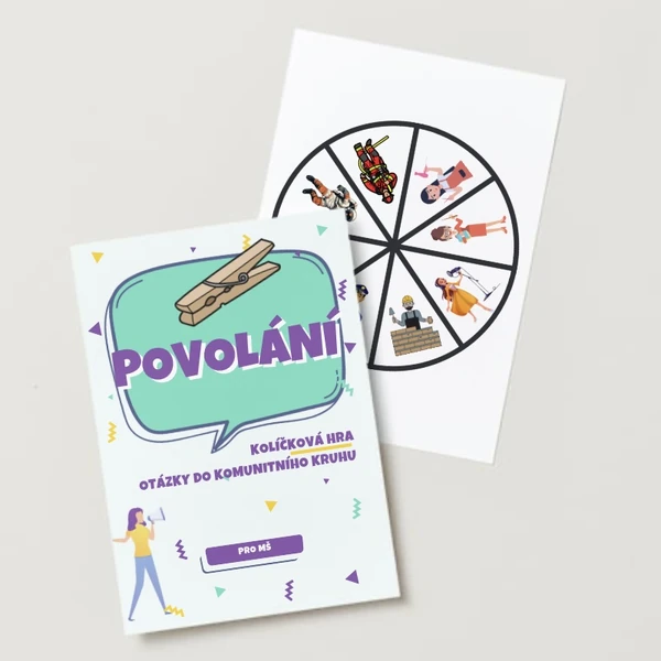 Povolání - kolíčková hra
