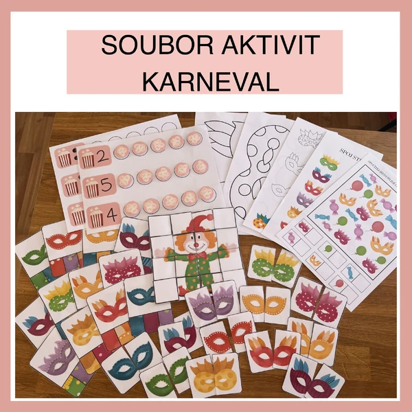 Karnevalový soubor aktivit
