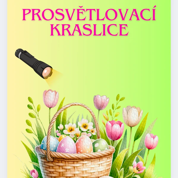 Prosvětlovací obrázky kraslice