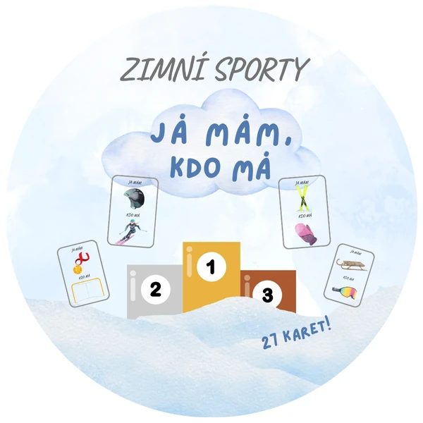 Já mám, kdo má? Zimní sporty ⛷️