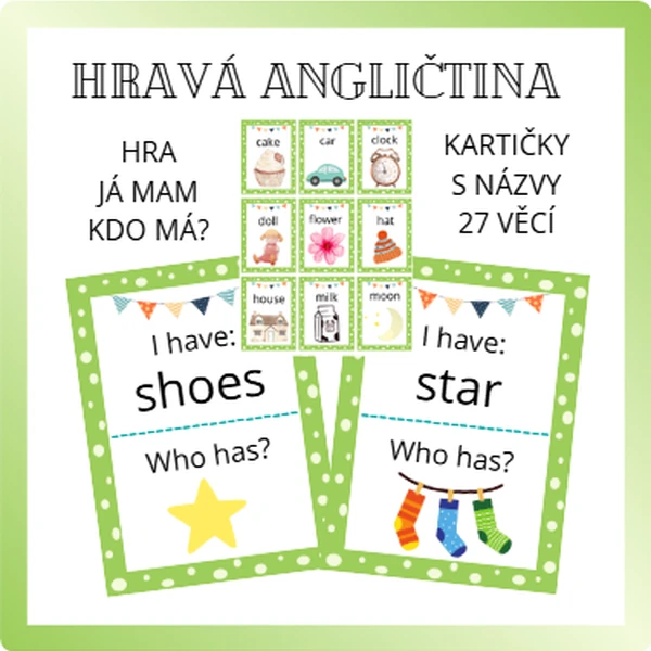 Hravá angličtina: věci