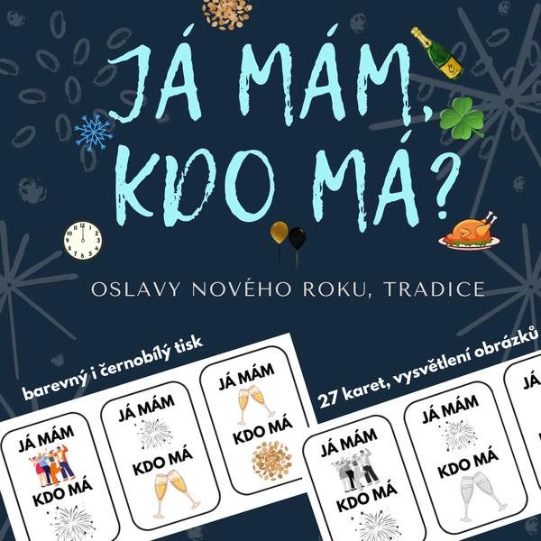 Nový rok - Já mám, kdo má?