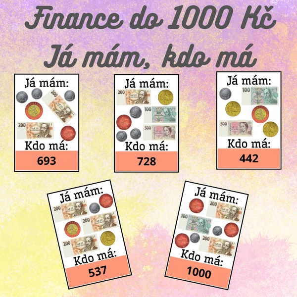 Finance do 1000 - já mám, kdo má