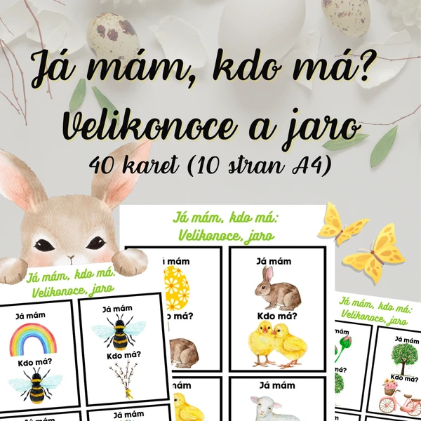 Já mám, kdo má? Velikonoce a jaro