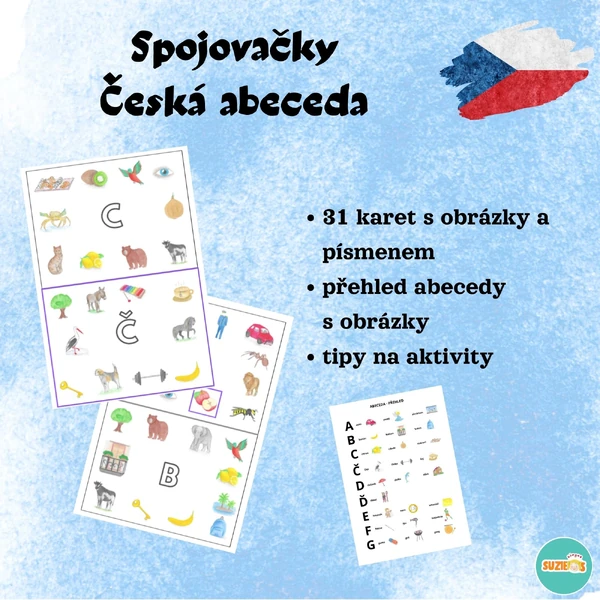 Spojovačky - česká abeceda