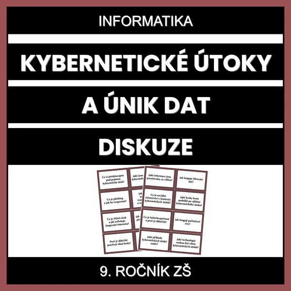 Kybernetické útoky a únik dat - diskuze