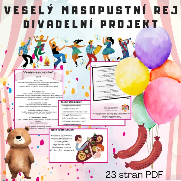 Masopustní veselí - divadelní projekt 