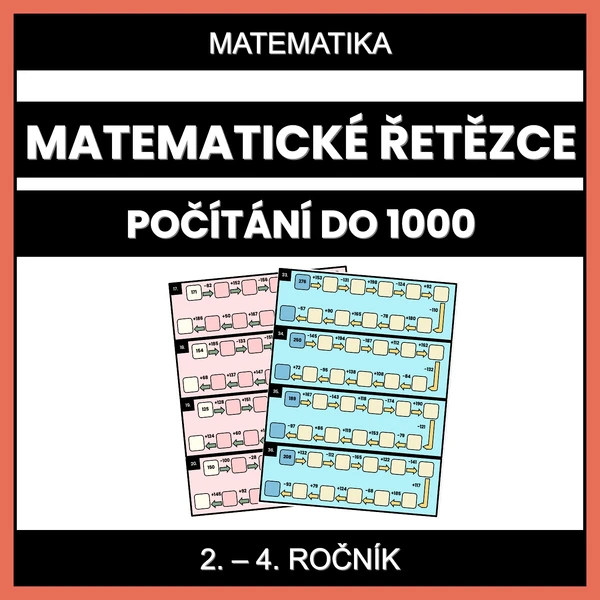 Matematické řetězce (do 1000)