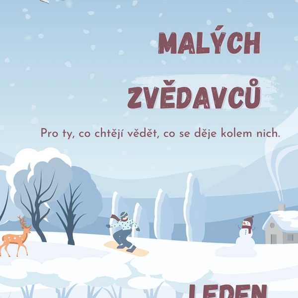  Měsíčník malých zvědavců – Leden