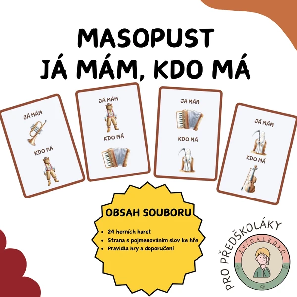 Masopust - Já mám, kdo má 