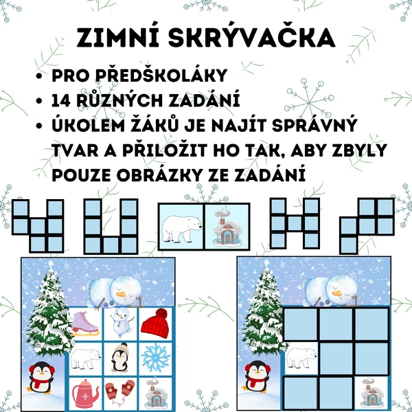 Zimní skrývačka