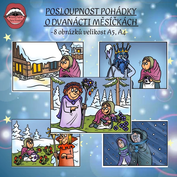 POSLOUPNOST POHÁDKY-O DVANÁCTI MĚSÍČKÁCH