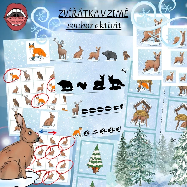 ZVÍŘÁTKA V ZIMĚ: soubor aktivit